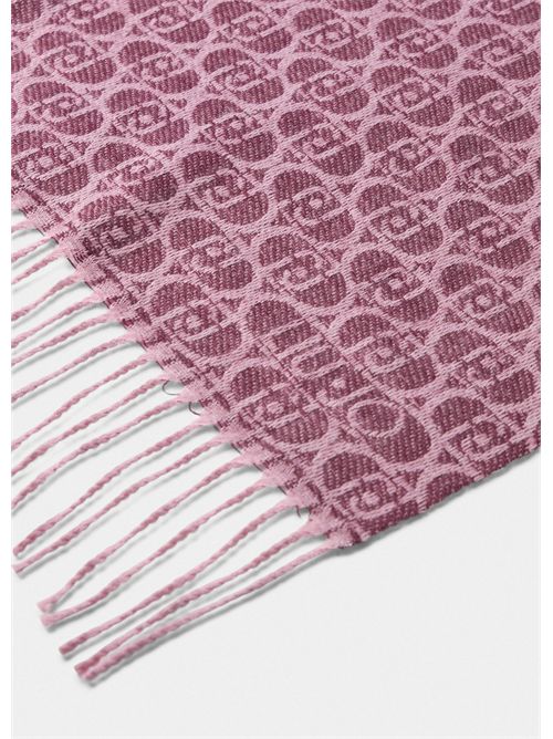 Stola con logo monogram LIU JO | 2F5018T0300/91718